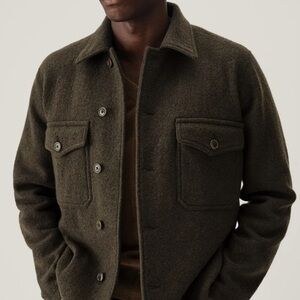 Buck Mason Felted Field Shirt Jacket